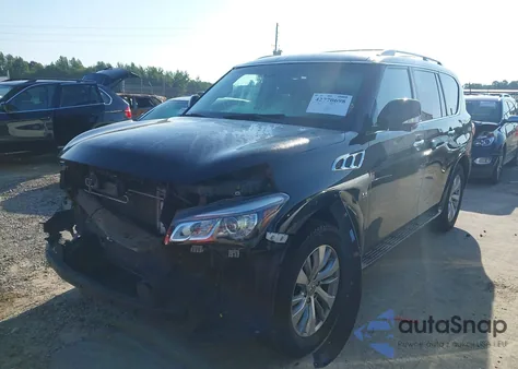 2017 Infiniti Qx80 из США, поврежденный, VIN JN8AZ2NF0H9643284